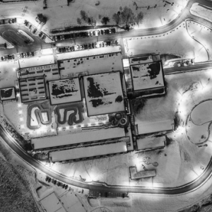 2018-03-03 aerofotografia basen europa lidzbark lotnicze luminacja mazurskie mazury noc ortogonalne oswietlenie plywalnia poland rekreacja termy warmia warminski warminskie warminsko wieczor woj. warm-maz wojciech wojcik www.fotowojcik.pl z lotu ptaka zima  201803034